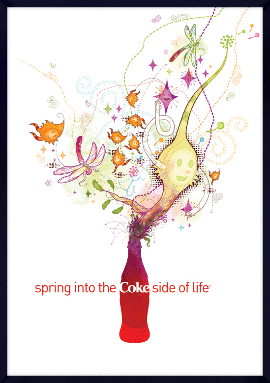 Spring Into the Coke Side of Life